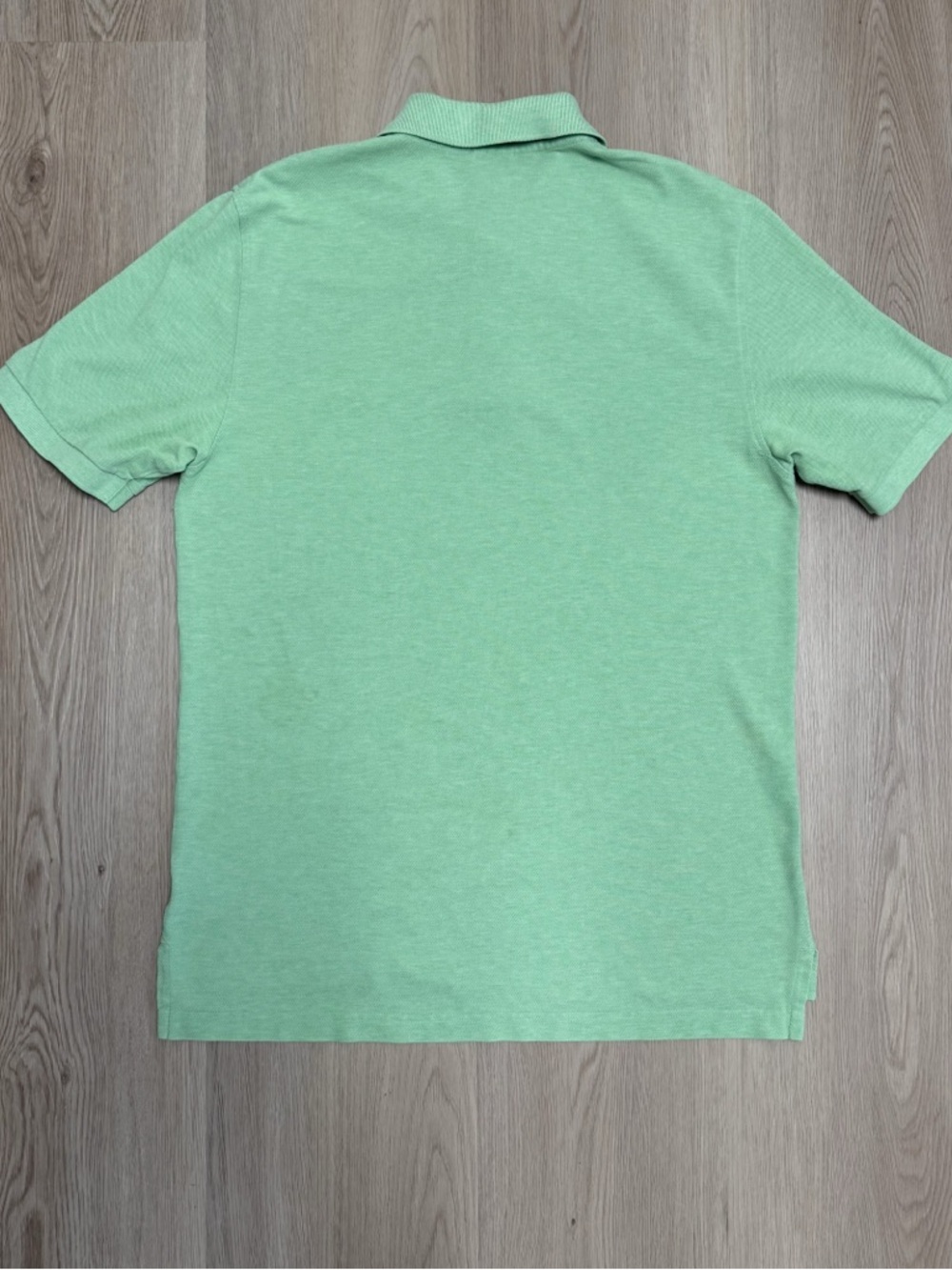 Brooks Brothers Lightened Green Pique Original Fit Short Sleeve Performance Polo - Picture 4 of 10